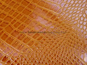 چرم بزی ورنی وکیوم طرح روکو رنگ عسلی