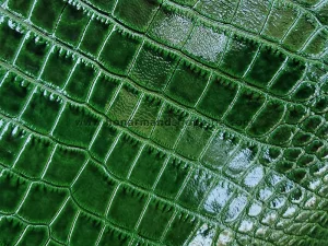 چرم بزی ورنی وکیوم طرح روکو رنگ سبز