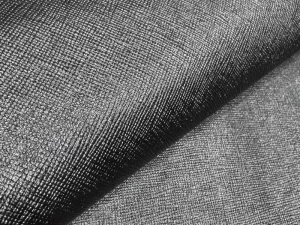 چرم طبیعی گاوی طرح سافیانو رنگ مشکی