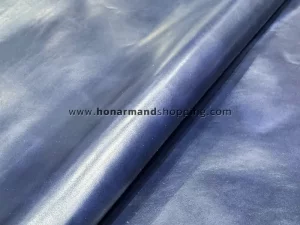 چرم گاوی طرح ناپا رنگ سرمه ای