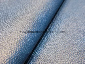 چرم بزی طرح فلوتر رنگ آبی