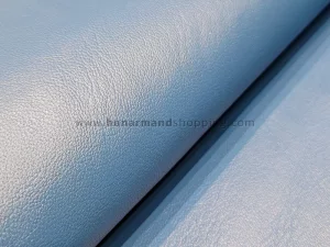 چرم بزی ساده ناپا آبی