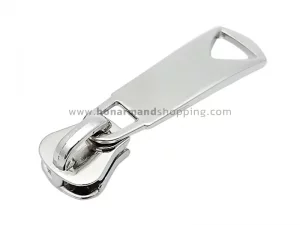 سرزیپ شماره 5 مناسب زیپ دندانه فلزی رنگ نیکل