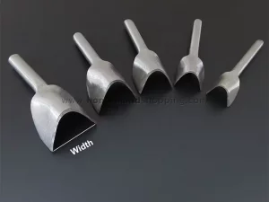 سنبه 90 درجه چرم مجموعه 4 عددی