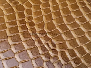 چرم گاوی طرح سنگی رنگ قهوه ای