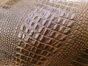 چرم گاوی طرح کرکو رنگ قهوه ای