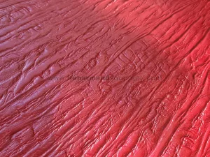 چرم گاوی طرح پوست درختی رنگ زرشکی