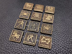 مارک کیف مجموعه 12 عددی طرح ماه تولد