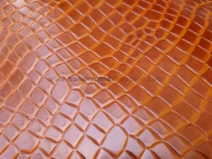 چرم گاوی طرح سنگی رنگ عسلی