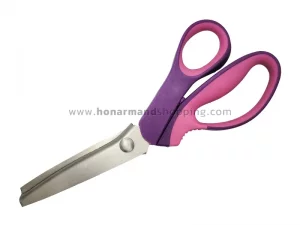 قیچی دالبر زن (زیگزاگی) بنفش