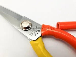 قیچی تمام فلزی دسته دورنگ کد P03