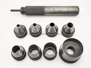 سنبه فولادی با سری قابل تعویض مجموعه 8 عددی