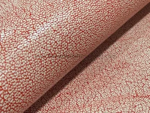 چرم بزی طرح رنگدانه ای رنگ قرمز