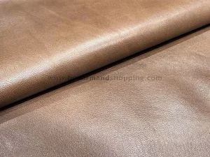 چرم بزی طرح ناپا رنگ قهوه ای روشن