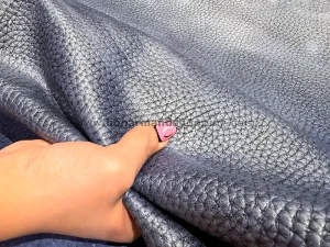 چرم گاوی طرح فلوتر رنگ سرمه ای