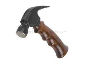چکش دوشاخ دسته کوتاه چوبی دارای میخ کش