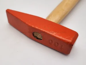 چکش دسته چوبی با وزنه 100 گرمی