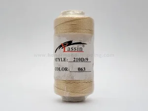 قرقره نخ ابریشم YASSIN رنگ کرم (وارداتی)