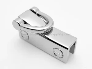 جا دسته بغل دو پیچ  ضخیم  رنگ نیکل (سایز متوسط)