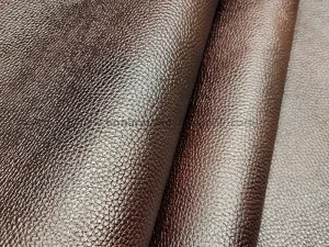 چرم گاوی طرح فلوتر رنگ قهوه ای