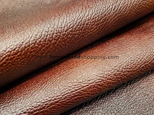 چرم گاوی طرح درختی رنگ قهوه ای روشن