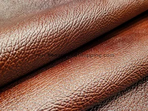 چرم گاوی طرح درختی رنگ قهوه ای روشن