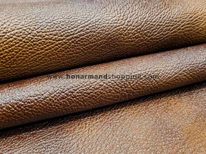 چرم گاوی طرح درختی رنگ گردویی