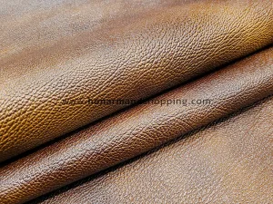 چرم گاوی طرح درختی رنگ گردویی