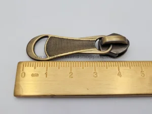 سرزیپ شماره 5 مناسب زیپ دندانه پلاستیکی رنگ زردقلم