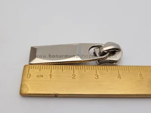 سرزیپ شماره 5 رنگ نیکل مناسب زیپ فلز