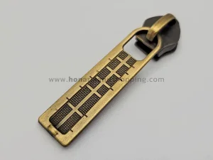 سرزیپ طرح کامپیوتری شماره 5 مناسب زیپ دندانه پلاستیکی رنگ زردقلم