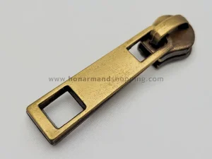 سرزیپ کلیدی شماره 5 رنگ زردقلم مناسب زیپ فلز