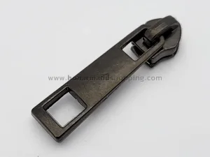 سرزیپ شماره 5 مناسب زیپ دندانه پلاستیکی رنگ دودی