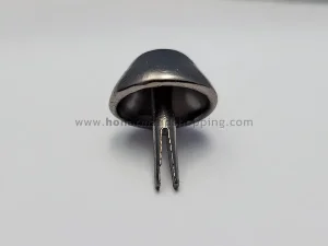 استوک پایه کیف مدل مخروطی قطر 1.5 سانت رنگ دودی (بسته 10 عددی)