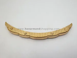 زه لبه کیف زنانه مدل نگین دار رنگ لایت (طول 12 سانت)