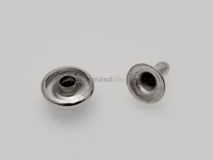 پرچ قپه ای یک طرفه رنگ نیکل