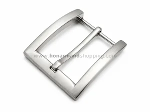 سگک کمربند خارجی زبانه دار  رنگ نیکل سایز 3.5