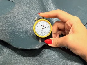 چرم بزی طرح ناپا رنگ سبز تیره