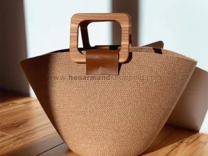دسته چوبی کیف زنانه (2 عددی)
