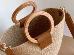 دسته چوبی کیف زنانه (2 عددی)