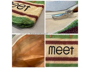 ساک ساحلی زنانه طرح meet
