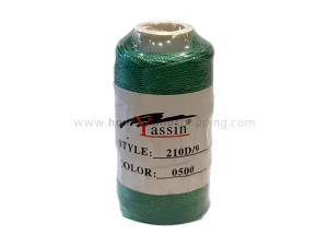قرقره نخ ابریشم YASSIN رنگ سبز (وارداتی) کد 0500