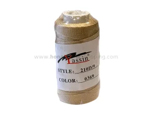 قرقره نخ ابریشم YASSIN رنگ کرم (وارداتی) کد 0369