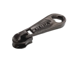 سرزیپ GUPA سایز 6 رنگ دودی (مناسب زیپ پلاستیک)