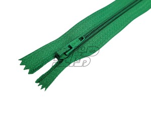 زیپ پلاستیکی 20 سانتی رنگ سبز
