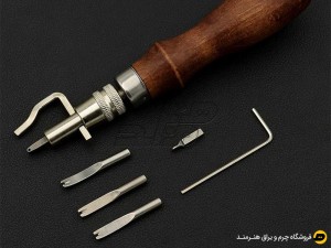 خط انداز 5 سر دسته چوبی