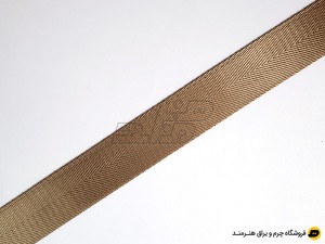بند برزنت ساتن خارجی رنگ خاکی
