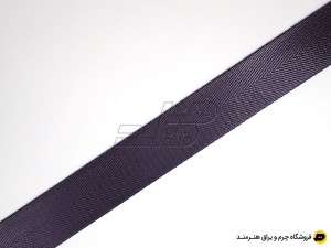بند برزنت ساتن خارجی رنگ بادمجانی تیره