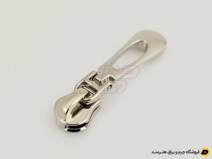 سرزیپ وسط بیضی لولایی فلز سایز 5