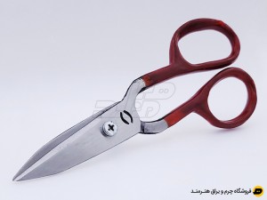 قیچی فولادی چرم دوزی